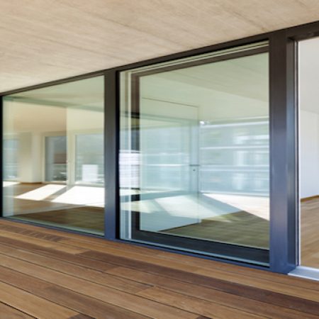 beautiful new apartment, view of the rooms from the veranda
